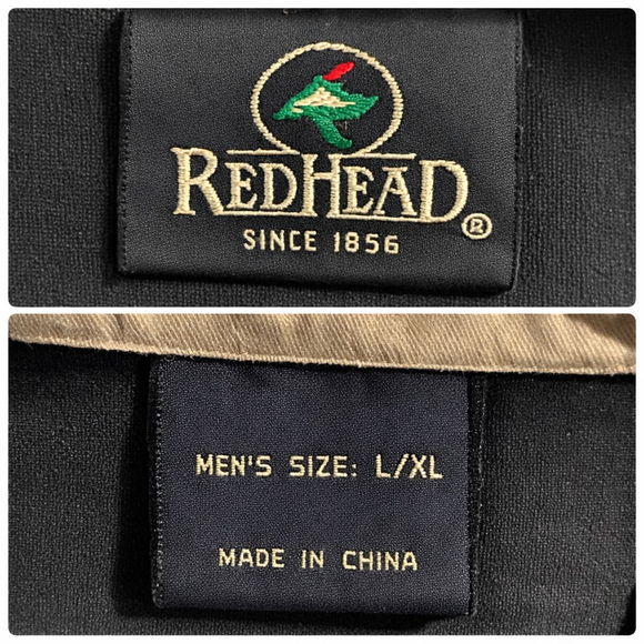 Vintage RedHead Upland Bird Hunting Shooting Vest Mens L/XL Mesh Tan Black - Picture 5 of 9